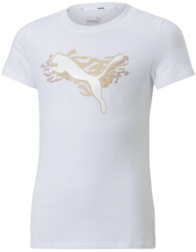 Детская футболка Puma Alpha Tee G Puma White 152