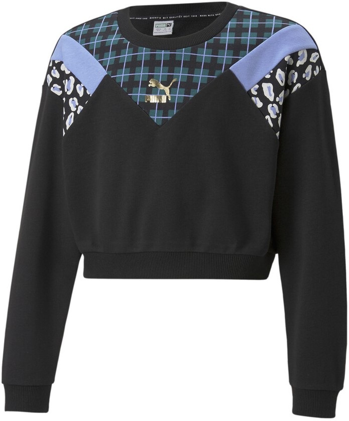 Детская толстовка Puma Classics 90'S Prep Crew Tr G Puma Black 164