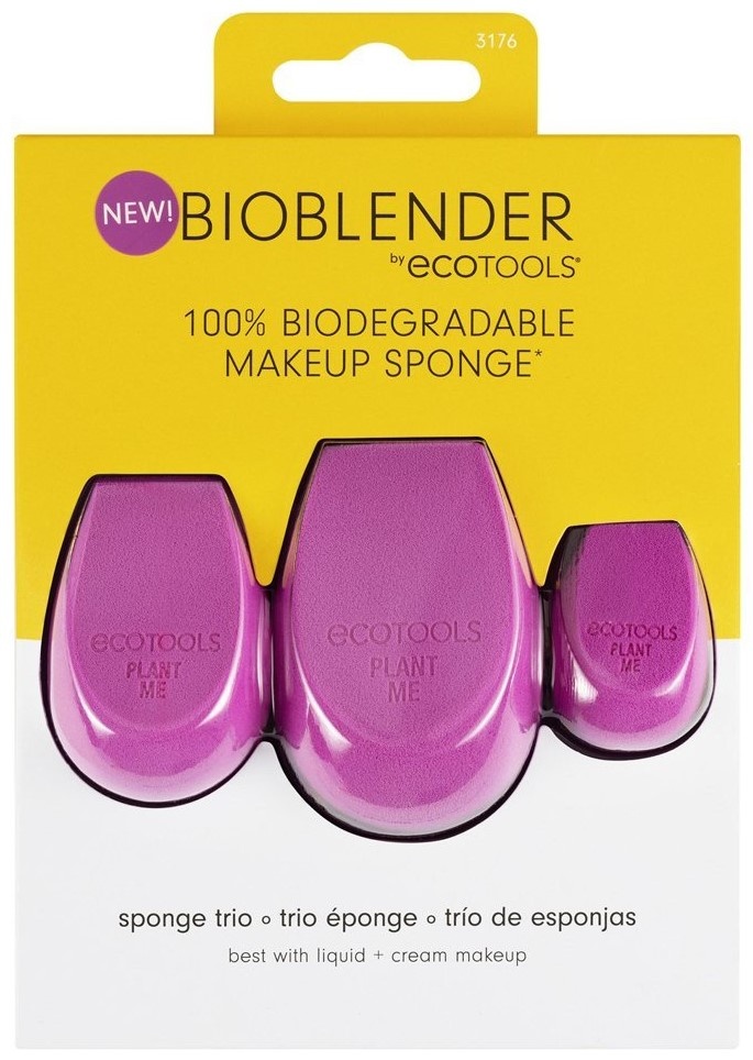 Спонж для макияжа EcoTools Bioblender Sponge Trio