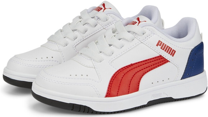 Кеды детские Puma Rebound Joy Lo Ac Ps Puma White/Red/Blazing Blue 27.5