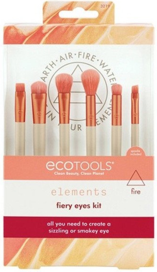 Кисти для макияжа EcoTools Elements Fiery Eyes Brush Set
