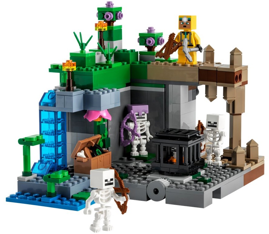 Set de construcție Lego Minecraft: The Skeleton Dungeon (21189)