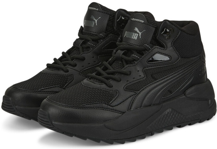 Ботинки детские Puma X-Ray Speed Mid Wtr Jr Puma Black/Dark Shadow 38.5