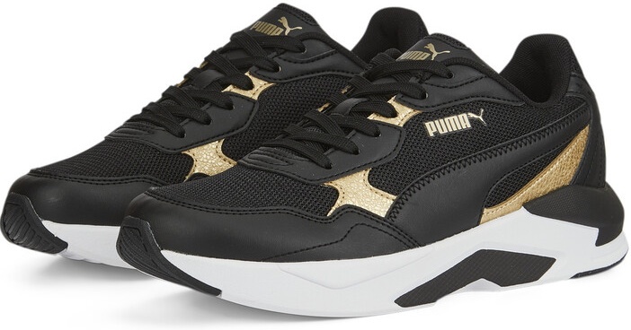 Adidași pentru dame Puma X-Ray Speed Lite Distressed Puma Black/Team Gold 40