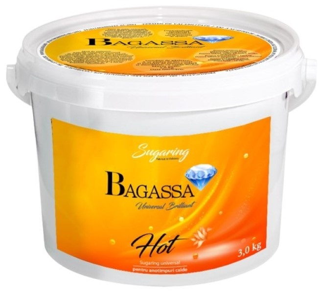Паста для шугаринга Bagassa Universal Brilliant Hot 3kg