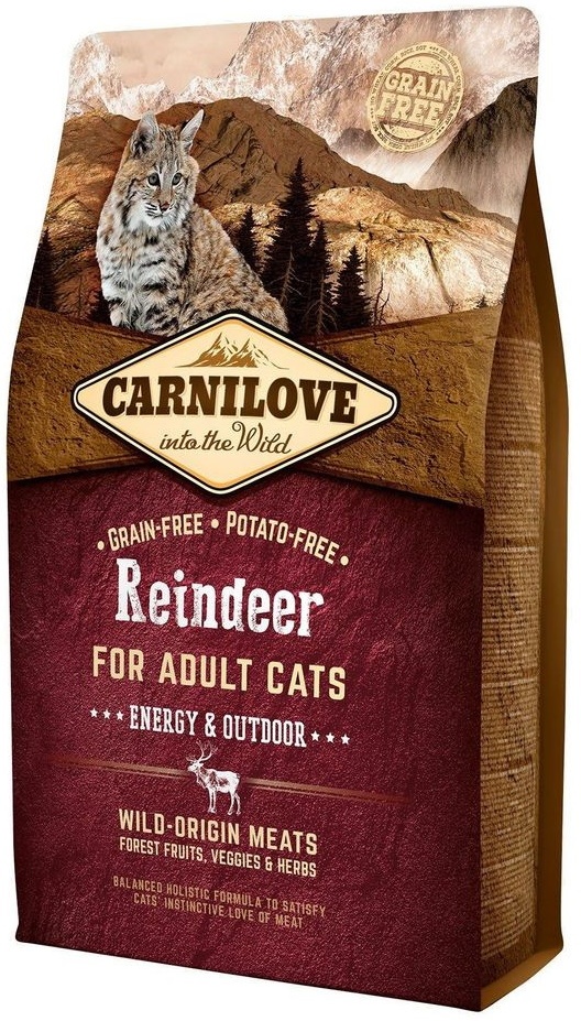 Сухой корм для кошек Carnilove Adult Cats Reindeer 2kg