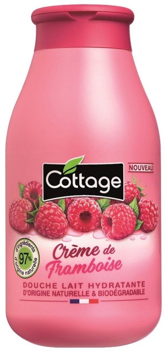 Гель для душа Cottage Shower Milk Raspberry Cream 250ml
