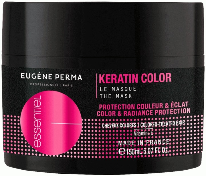 Mască pentru păr Eugene Perma Essentiel Keratin Color Mask 150ml