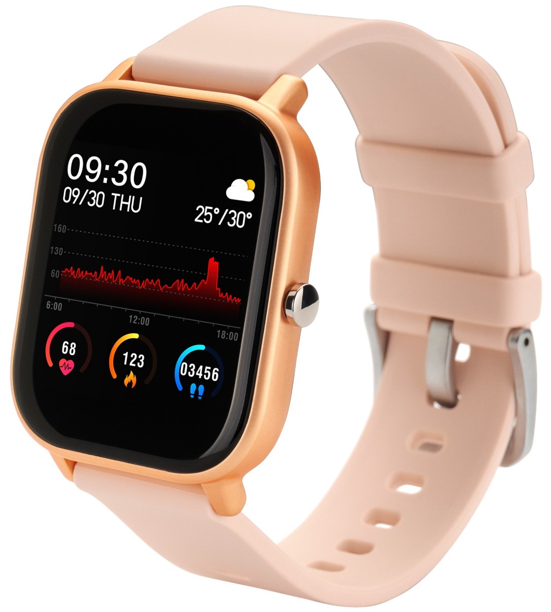 Smartwatch Globex Smart Watch Me Gold