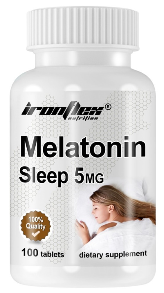 Витамины IronFlex Melatonin 5mg 100tab