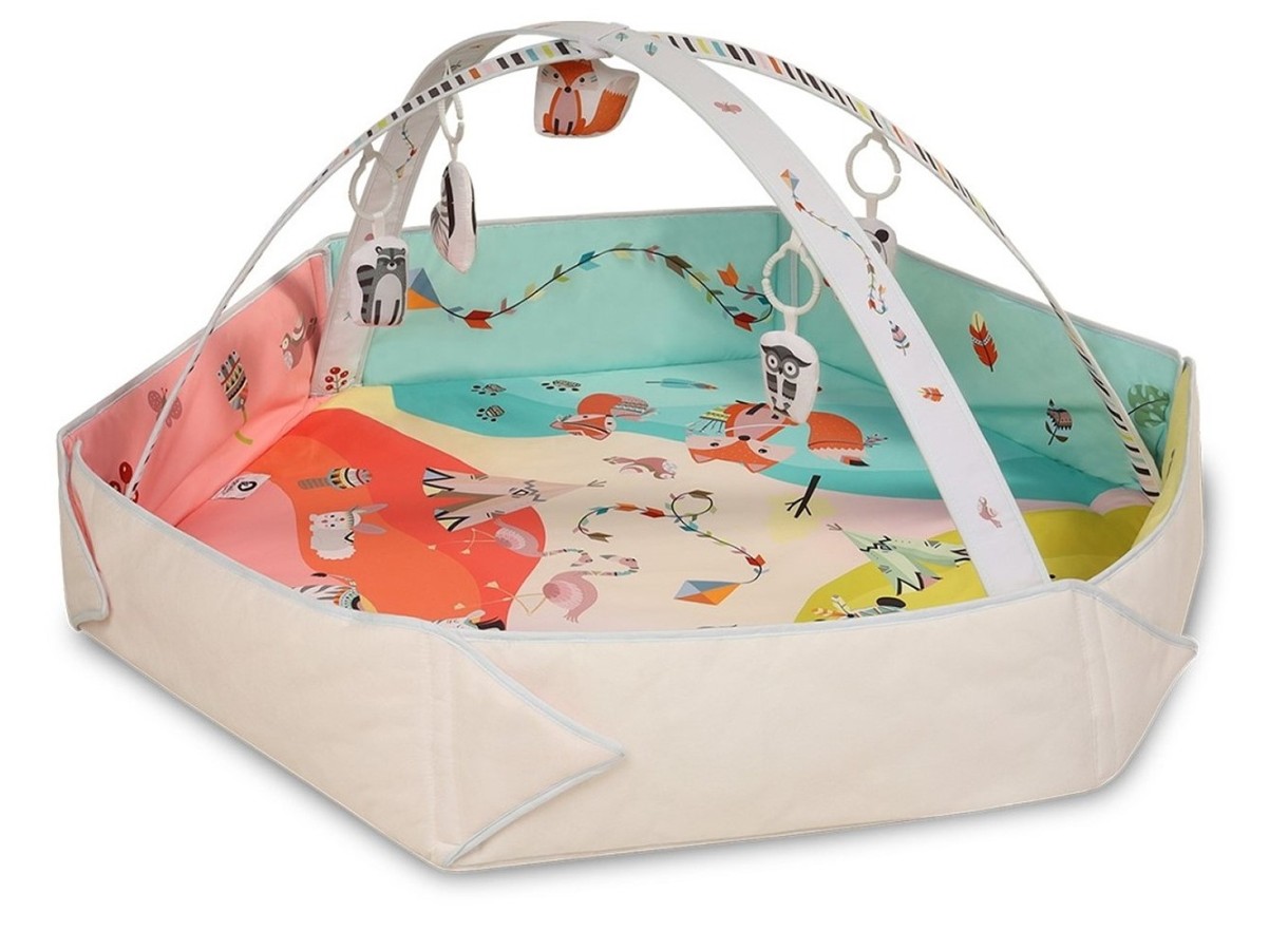 Игровой коврик Lionelo Jenny Multicolor