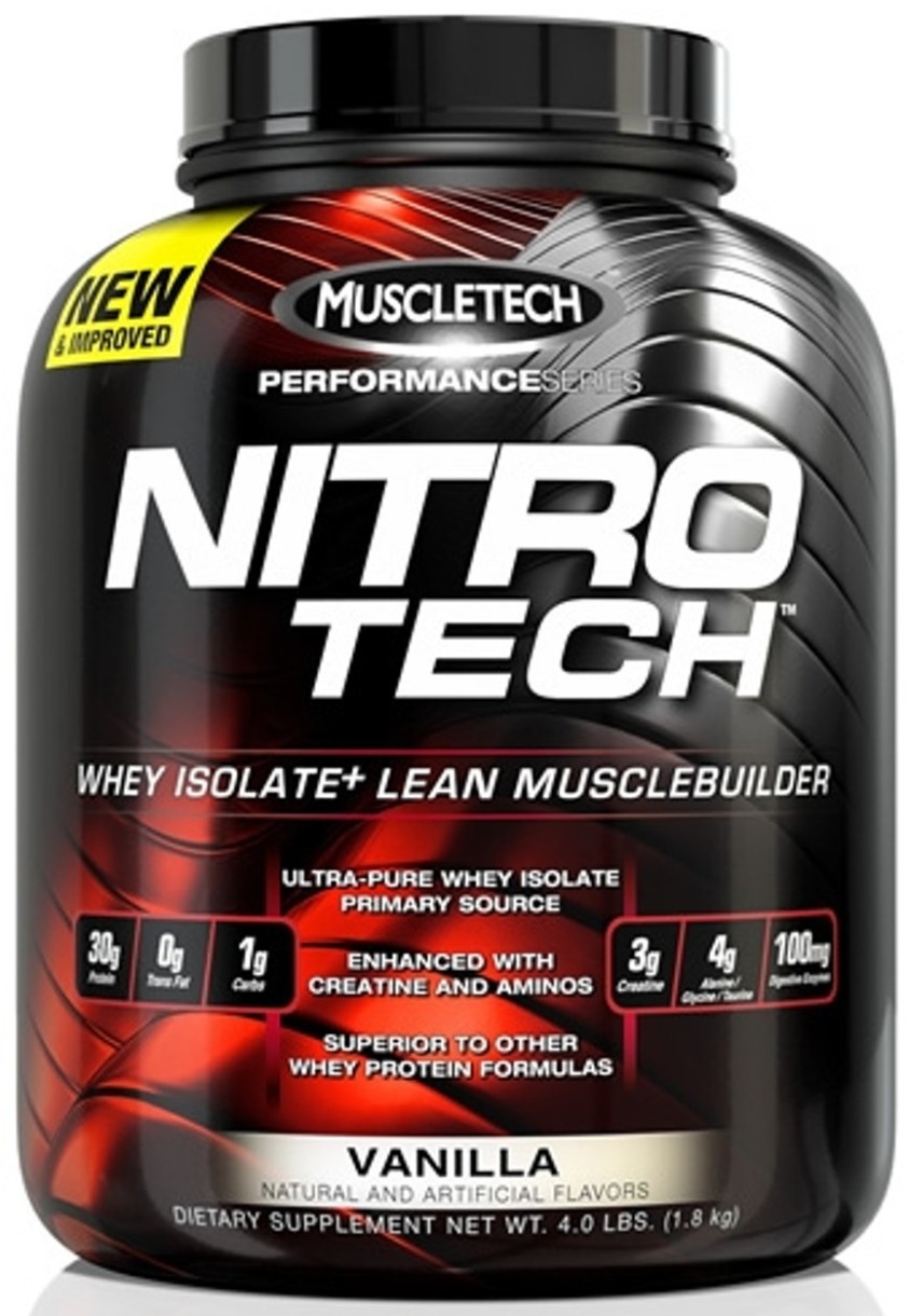 Протеин Muscletech Nitrotech Performance Series Vanilla 1.8kg
