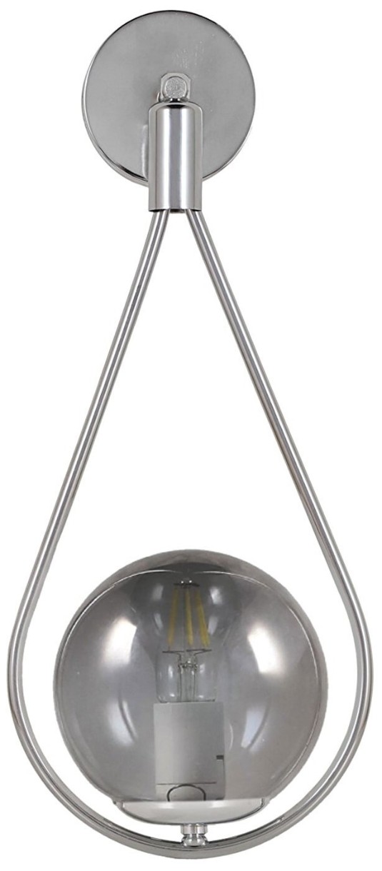 Candelabru de perete Begusa Meksika Krom Fume Cam