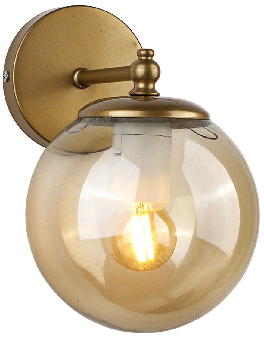 Candelabru de perete Begusa Yagmur Eskitme Bal Cam