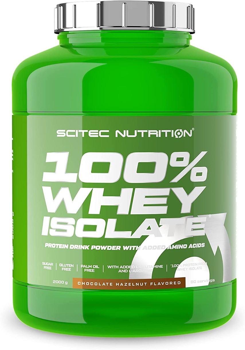 Протеин Scitec-nutrition 100% Whey Isolate 2000g Chocolate & Hazelnut