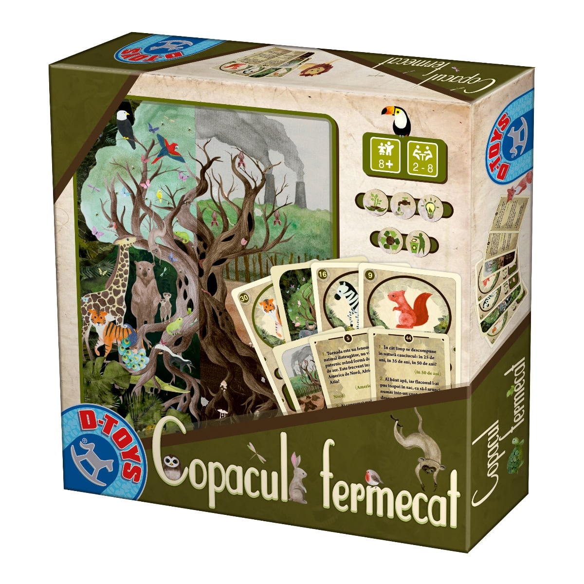 Настольная игра D-Toys Copacul Fermecat (74140)