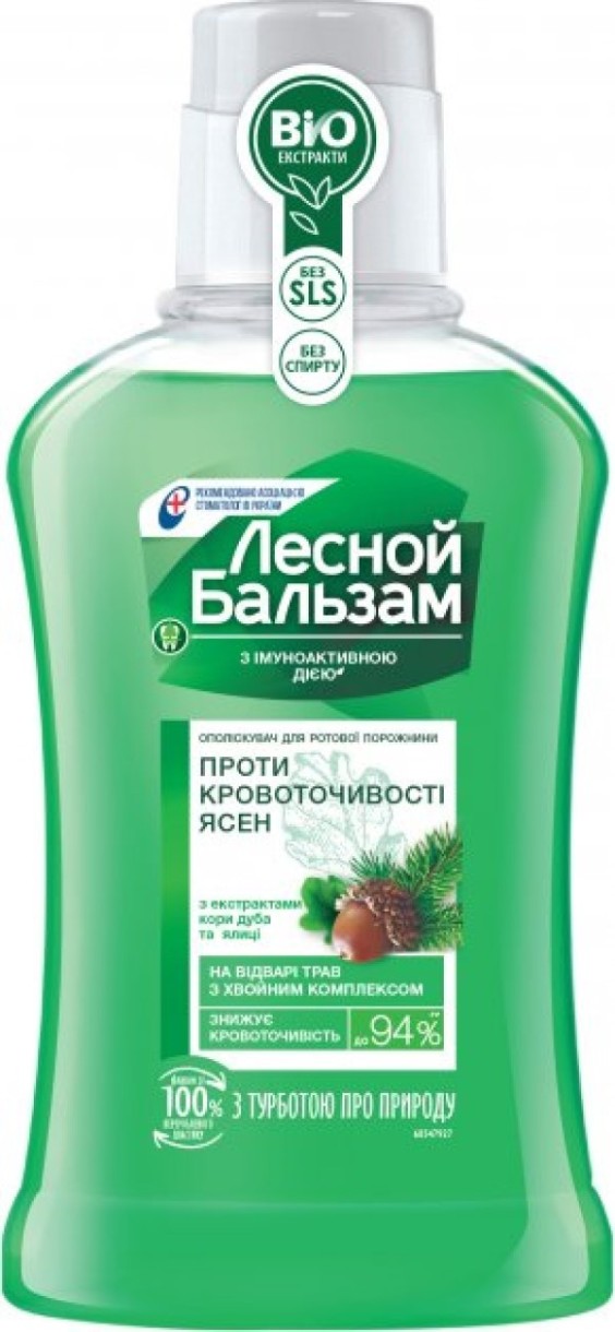 Ополаскиватель для полости рта Лесной Бальзам Форте 250мл
