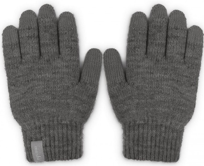 Manuși Moshi Digits Touchscreen Gloves Light Gray (M)