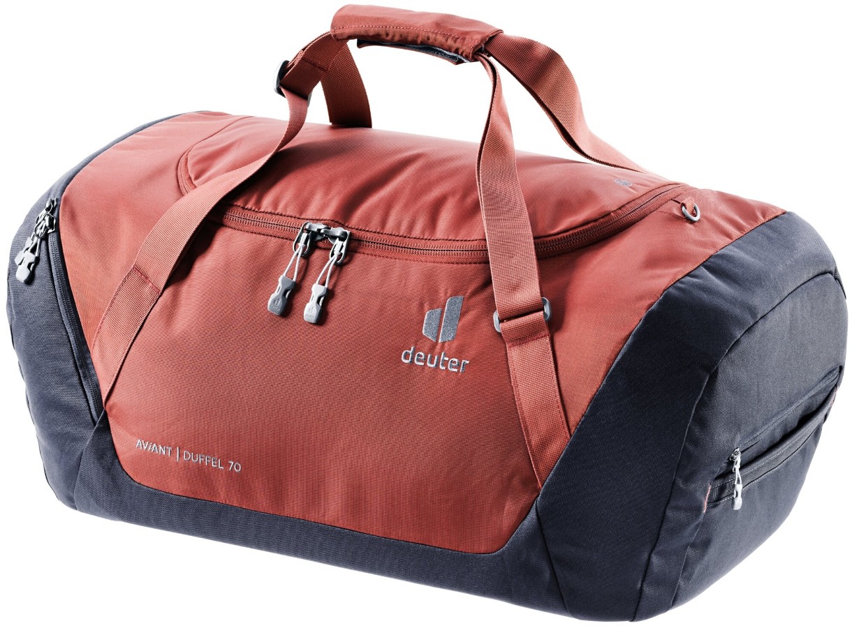 Geantă Deuter Aviant Duffel 70 Redwood/Ink (3520222-5335)