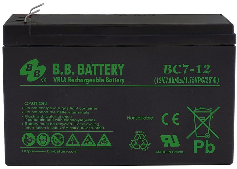 Bateria acumulatorului BB Battery BC7-12