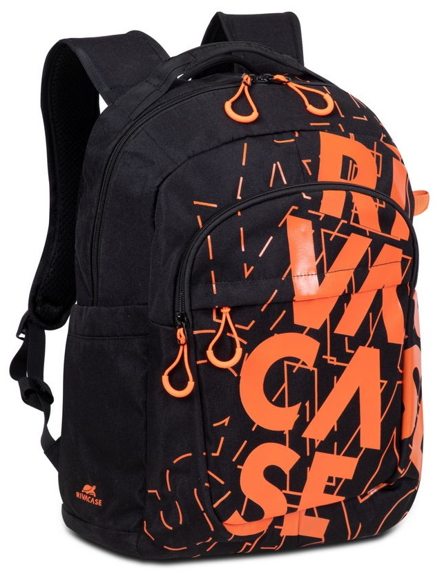 Городской рюкзак Rivacase 5430 Black/Orange