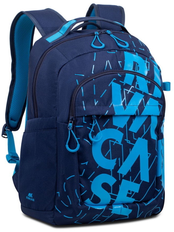 Городской рюкзак Rivacase 5430 Dark Blue/Light Blue