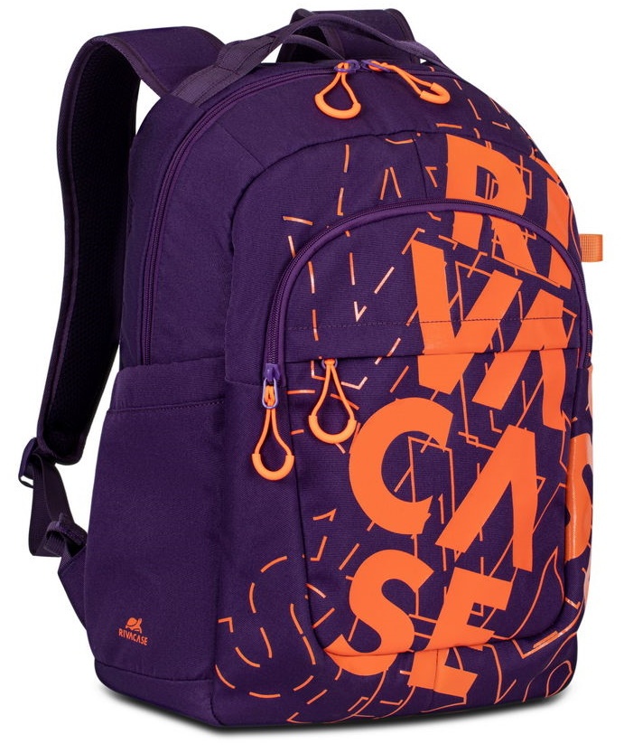 Городской рюкзак Rivacase 5430 Violet/Orange