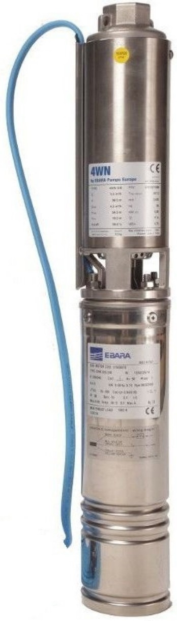 Скважинный насос Ebara 4WN4-18 + motor 1.5Kw