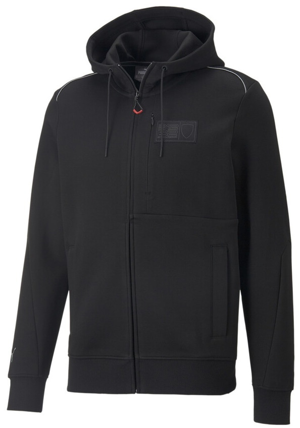 Hanorac pentru bărbați Puma Ferrari Style Hooded Sweat Jacket Puma Black M