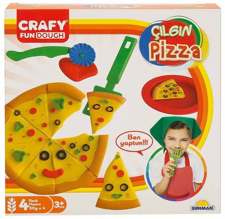 Пластилин Sunman Crazy Pizza (S01002012)