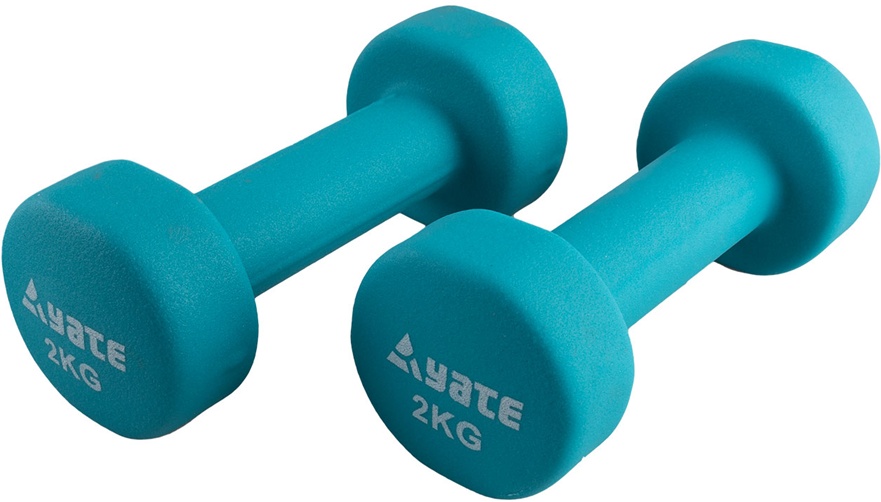 Гантель Yate Neoprene Coated Dumbbells 2x2kg SA04733