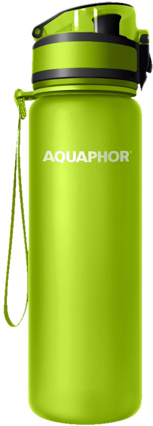 Sticlă pentru apă Aquaphor City Green 0.5L
