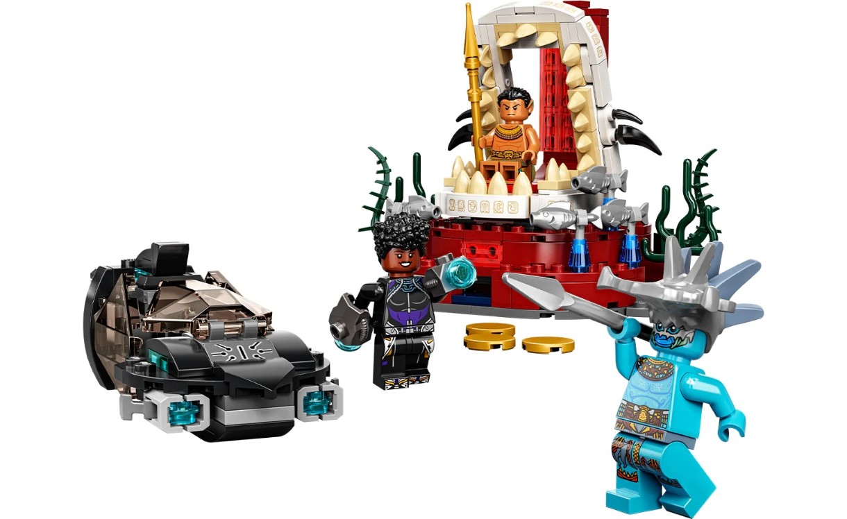 Set de construcție Lego Marvel: King Namor’s Throne Room (76213)