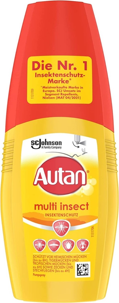 Спрей от насекомых Autan Multi Insect Spray 100ml