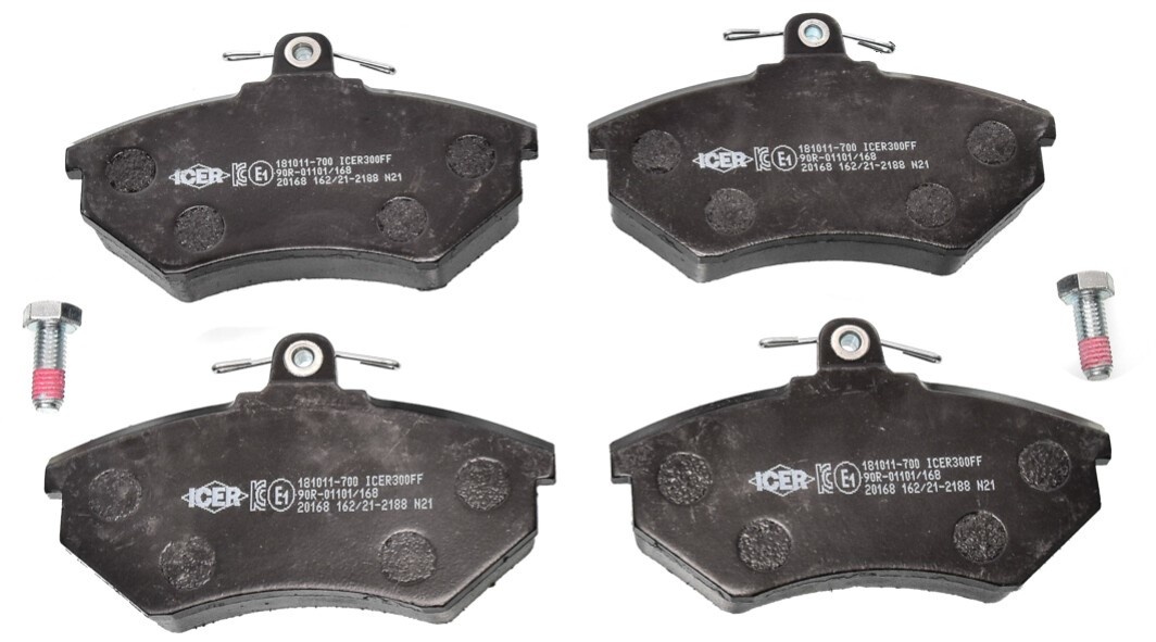 Set placute frână ICER 181011-700