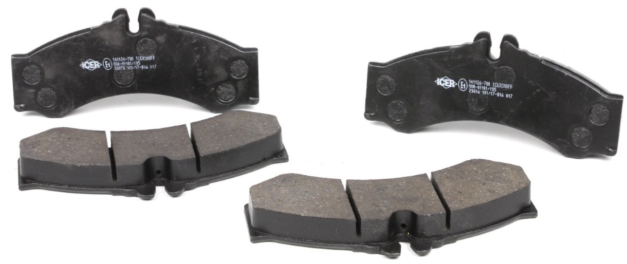 Set placute frână ICER 141126-700