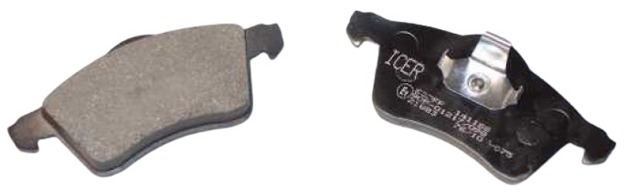 Set placute frână ICER 141166