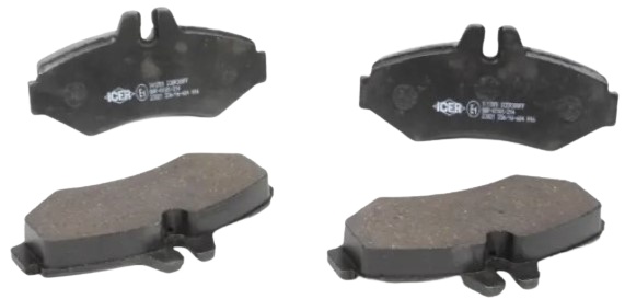 Set placute frână ICER 141289
