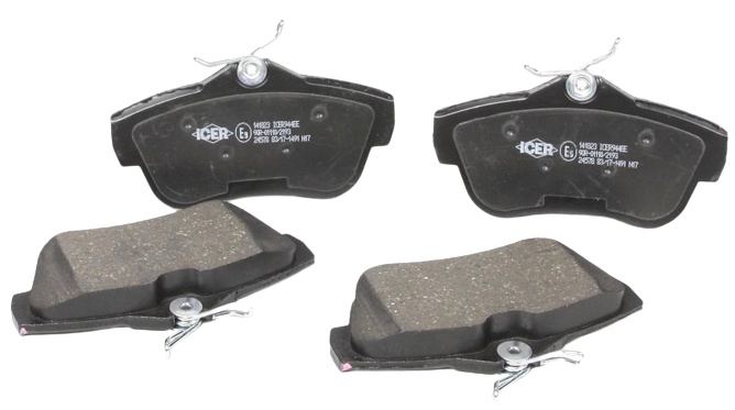 Set placute frână ICER 141823