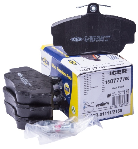Комплект тормозных колодок ICER 180777-700