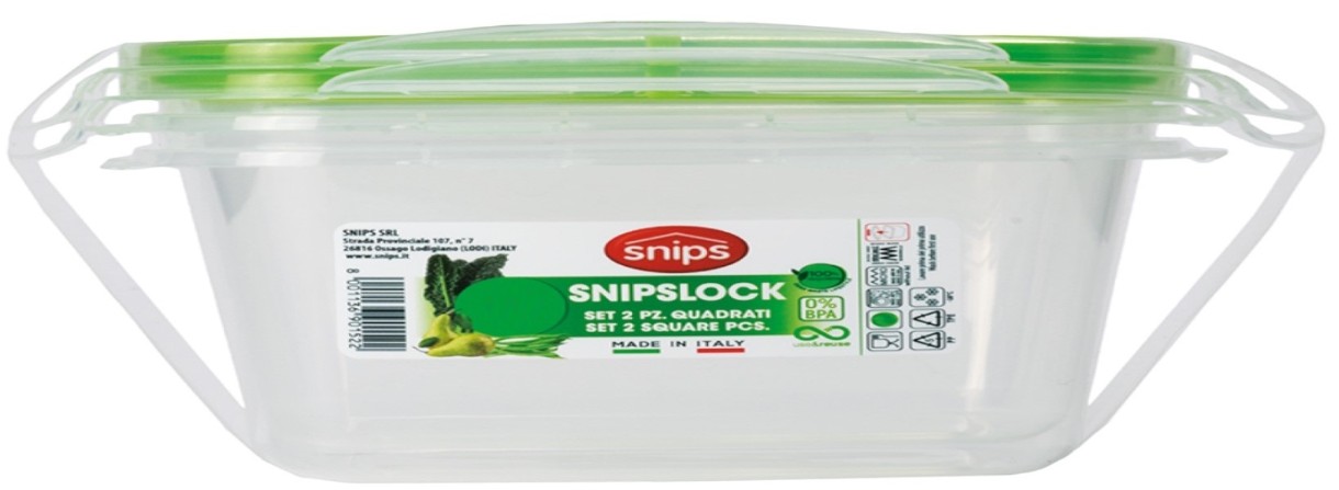 Набор пищевых контейнеров Snips 2pcs (48042)