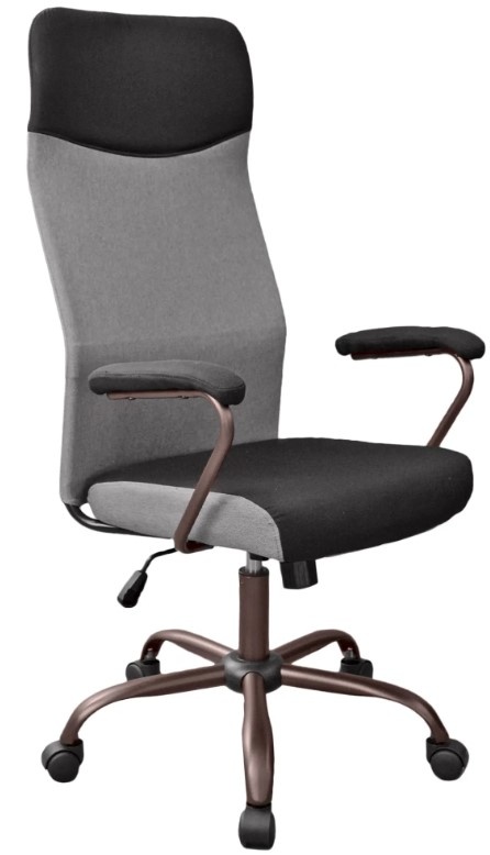 Офисное кресло Deco F-6310 Grey Black