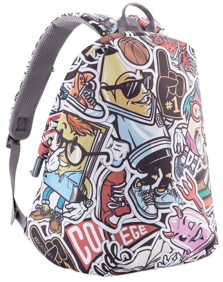 Городской рюкзак XD Design Bobby Soft Art Grafitti Blue (P705.867)