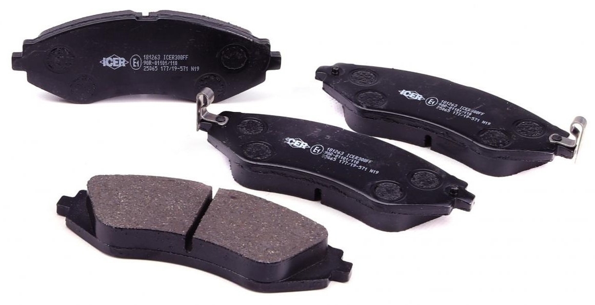 Set placute frână ICER 181263