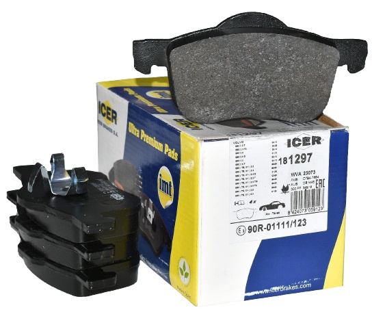 Set placute frână ICER 181297