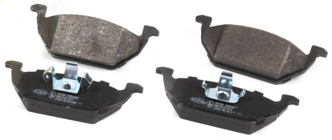 Set placute frână ICER 181338