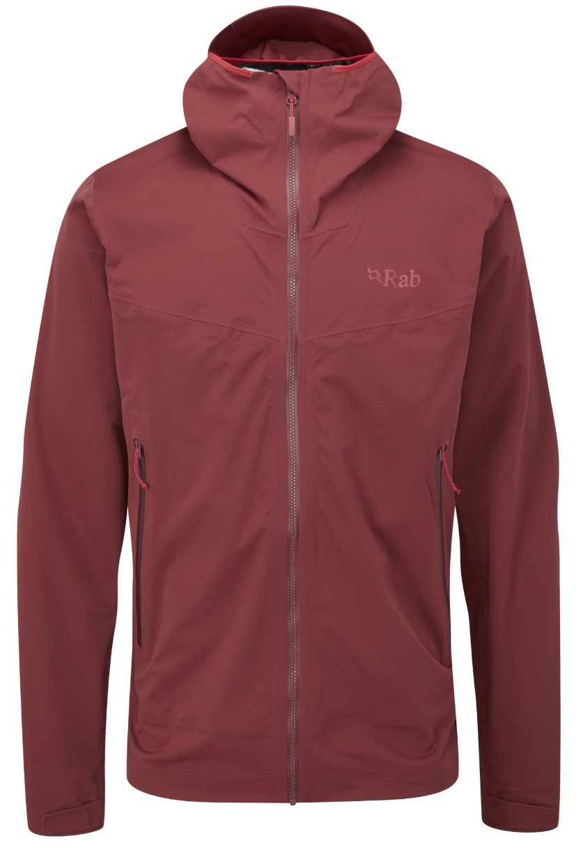 Мужская ветровка Rab Kinetic 2.0 Oxblood Red M