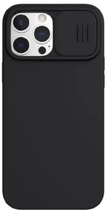 Чехол Nillkin Apple iPhone 13 CamShield Silky Magnetic Silicone Case Elegant Black