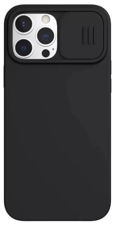 Чехол Nillkin Apple iPhone 13 Pro Max CamShield Silky Magnetic Silicone Case Elegant Black