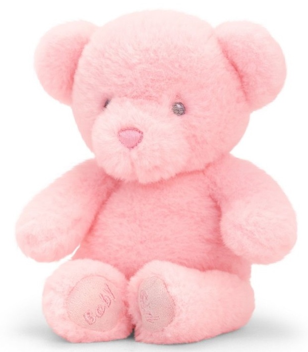 Jucărie de pluș Keel-Toys Baby Girl Bear 20cm (SE9102)